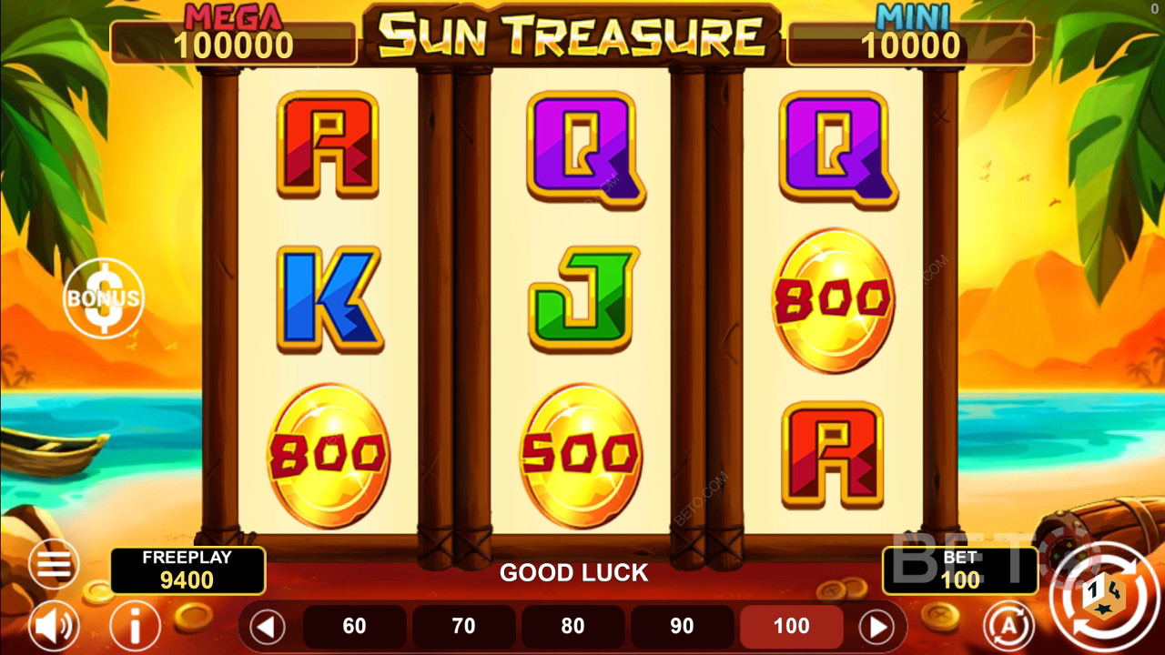 Sun Treasure Hold & Win Spela Gratis