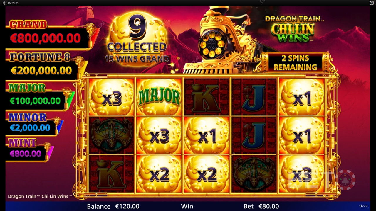 Ska du spela Dragon Train Chi Lin vinner?