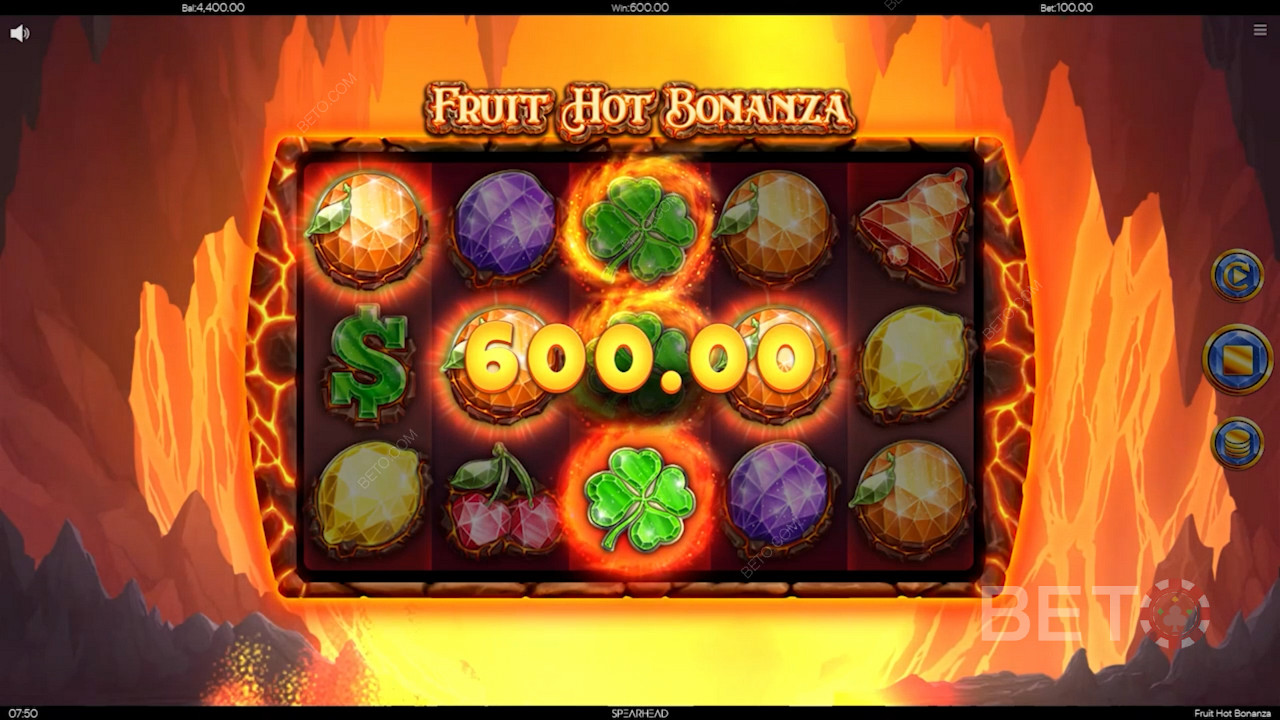 Spela på Fruit Hot Bonanza och upplev en fantastisk vinstpotential