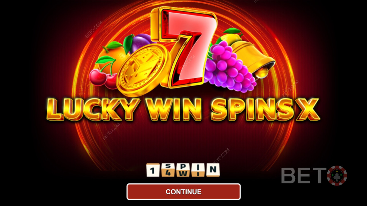Vinn 2 500 gånger din insats i Lucky Win Spins X Video Slot!