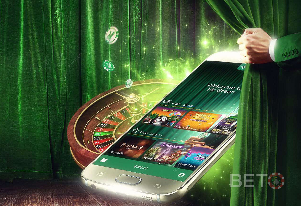Green Gaming och deras spel kan spelas på alla mobila enheter.