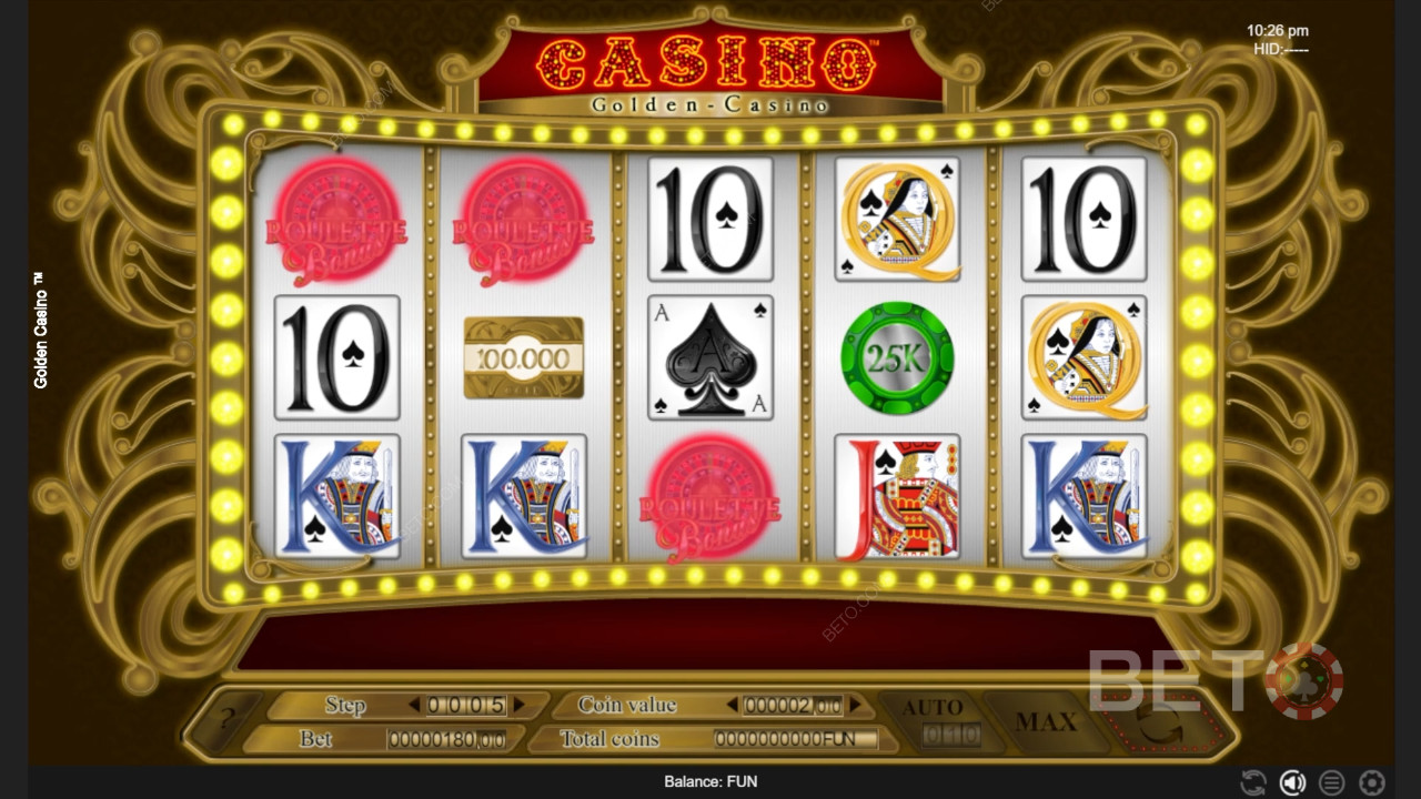Golden Casino Spela Gratis