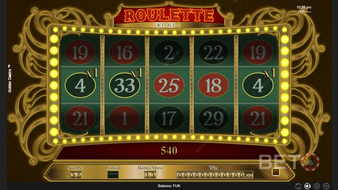 Vinn 2 500 gånger din insats i Golden Casino Slot Online!