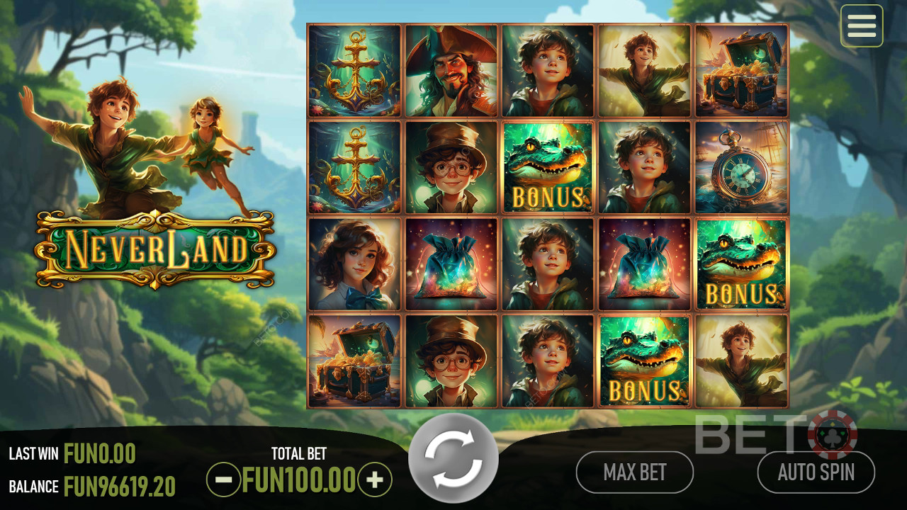 Neverland Spela Gratis