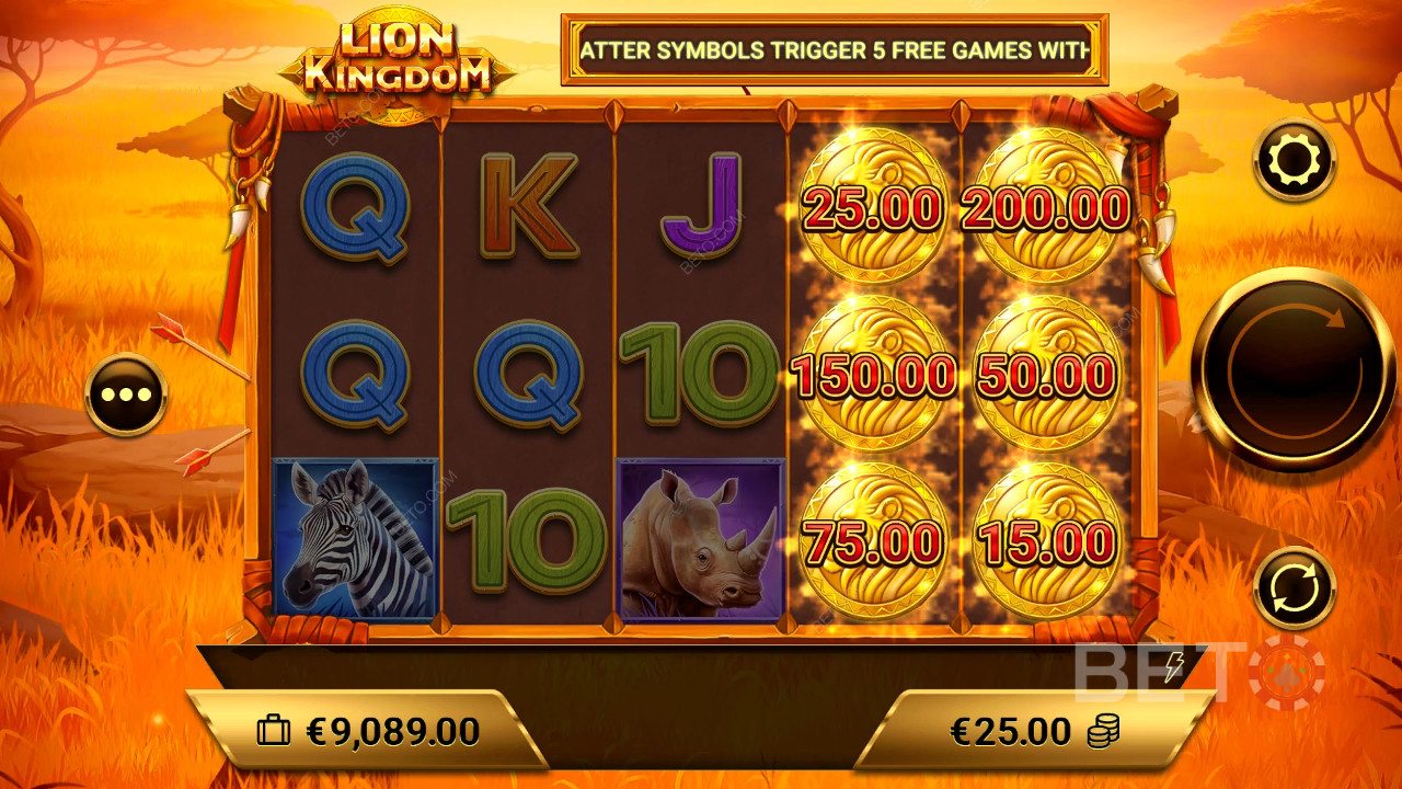 Lion Kingdom Review av BETO Slots