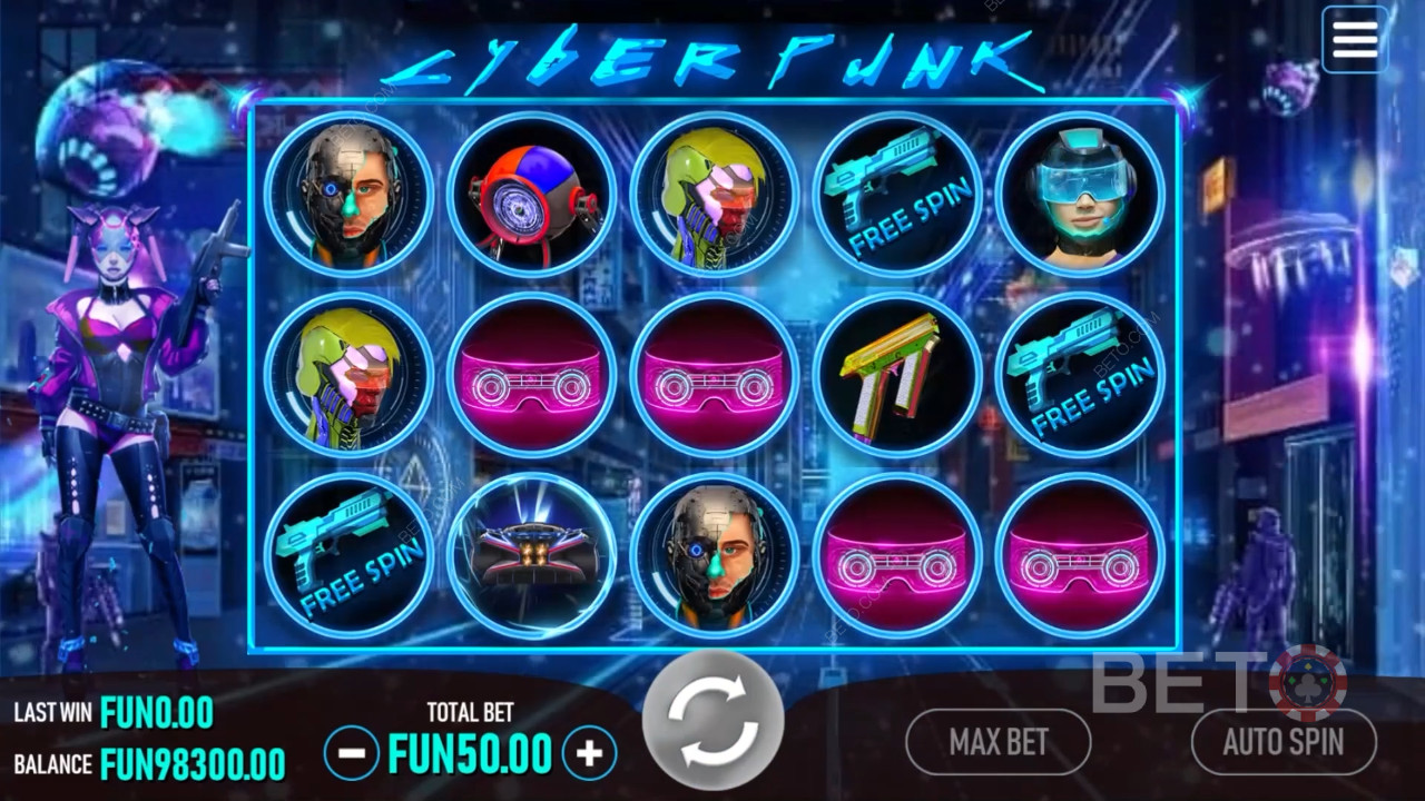Cyberpunk Review av BETO Slots