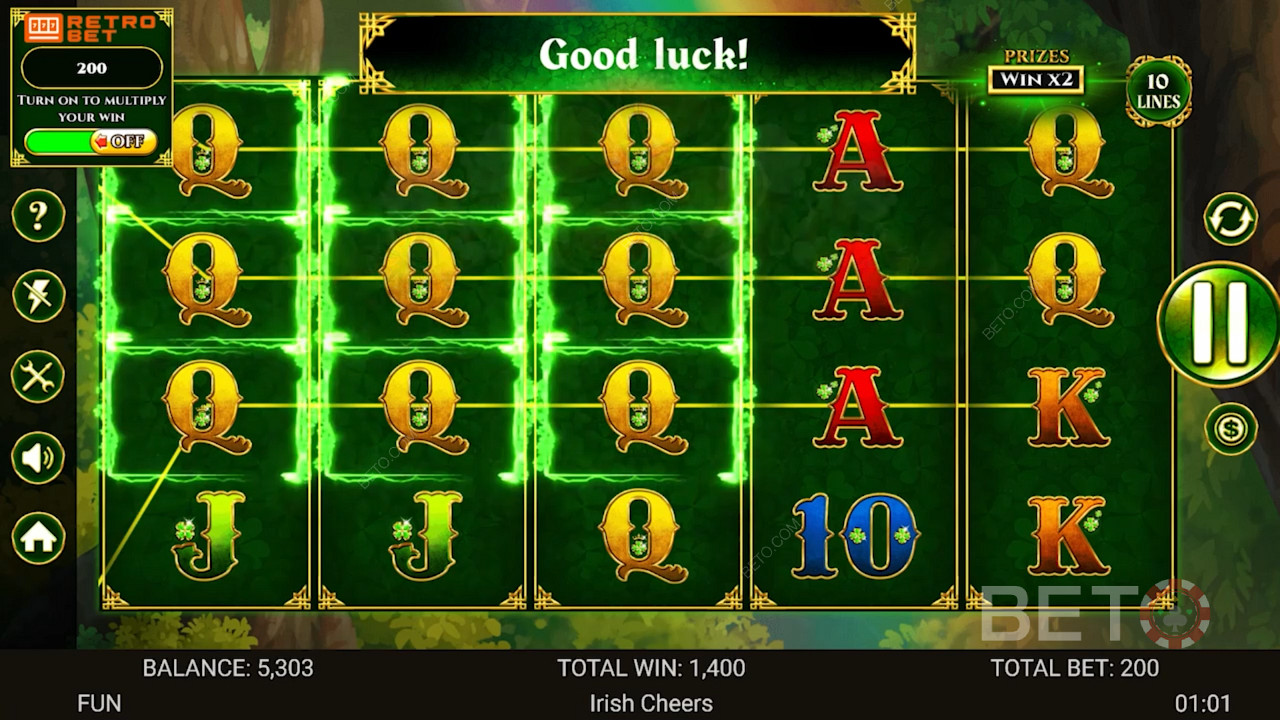 Irish Cheers Spela Gratis