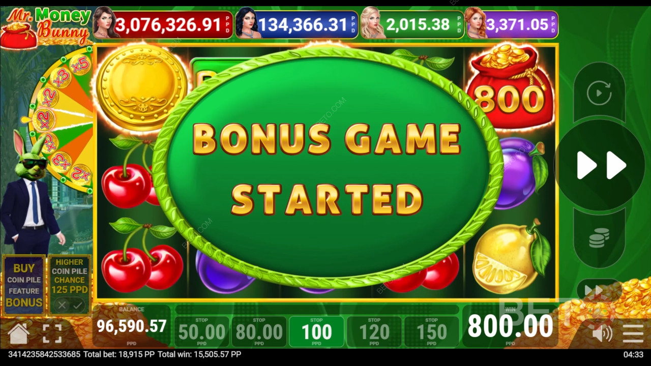 Bonusfunktioner förklaras i Money Bunny av Pateplay