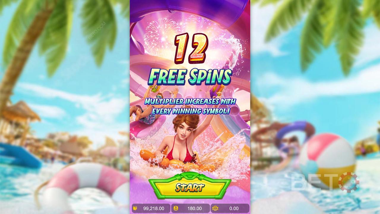 Vinn 5 000 gånger din insats i Songkran Splash Video Slot!