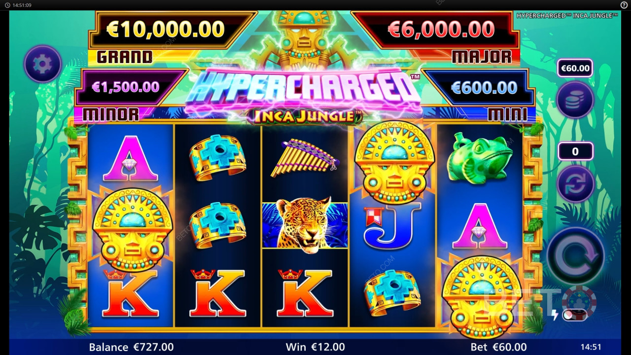 Hypercharged Inca Jungle Spela Gratis