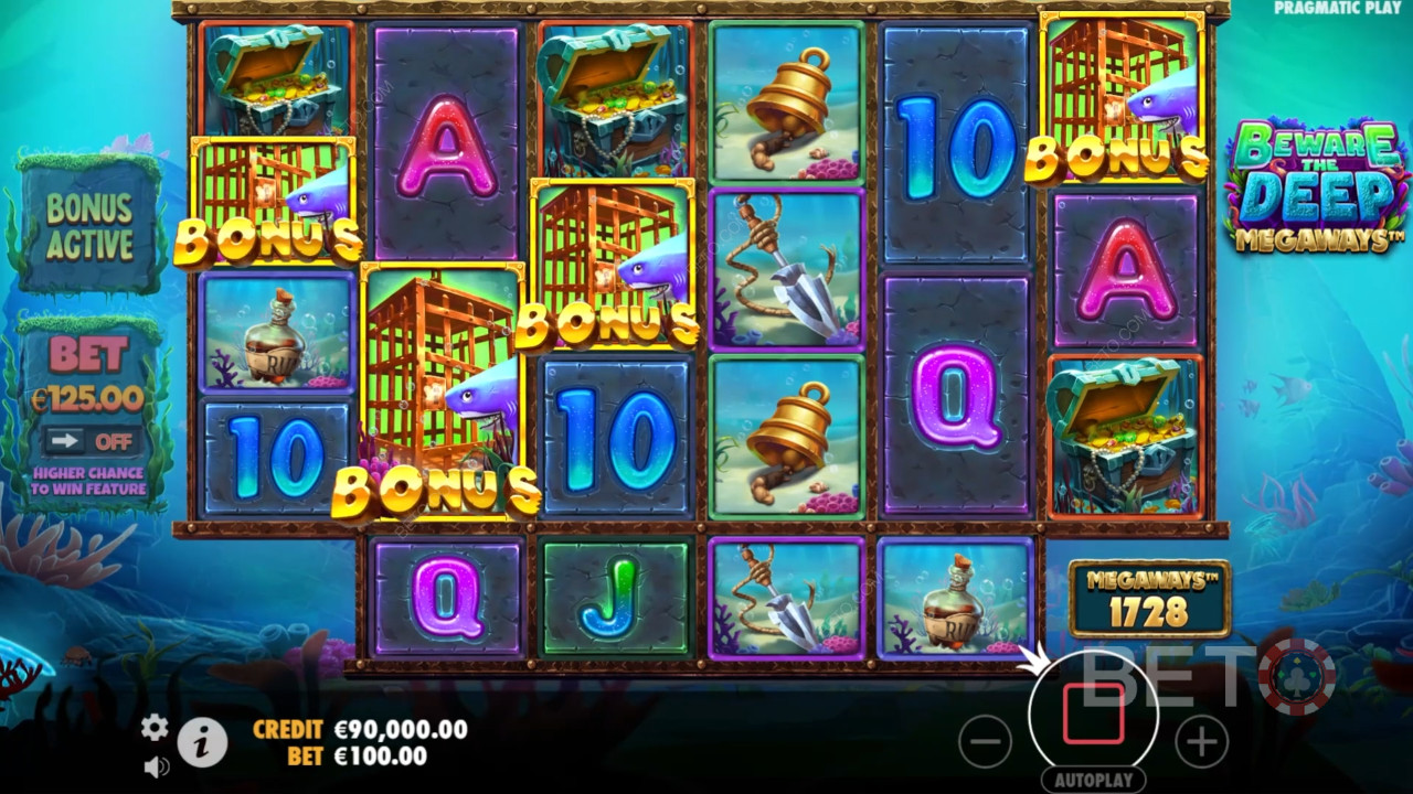 Akta dig för Deep Megaways Review av BETO Slots