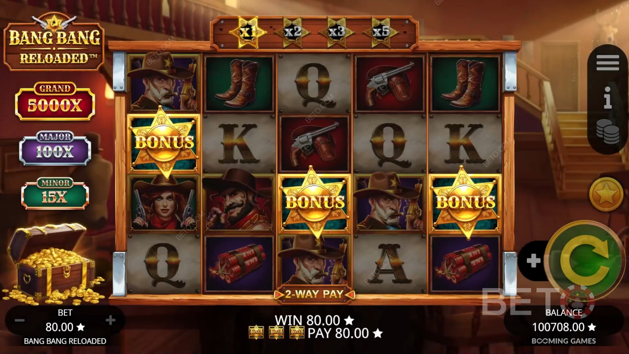Bang Bang Reloaded Review av BETO Slots