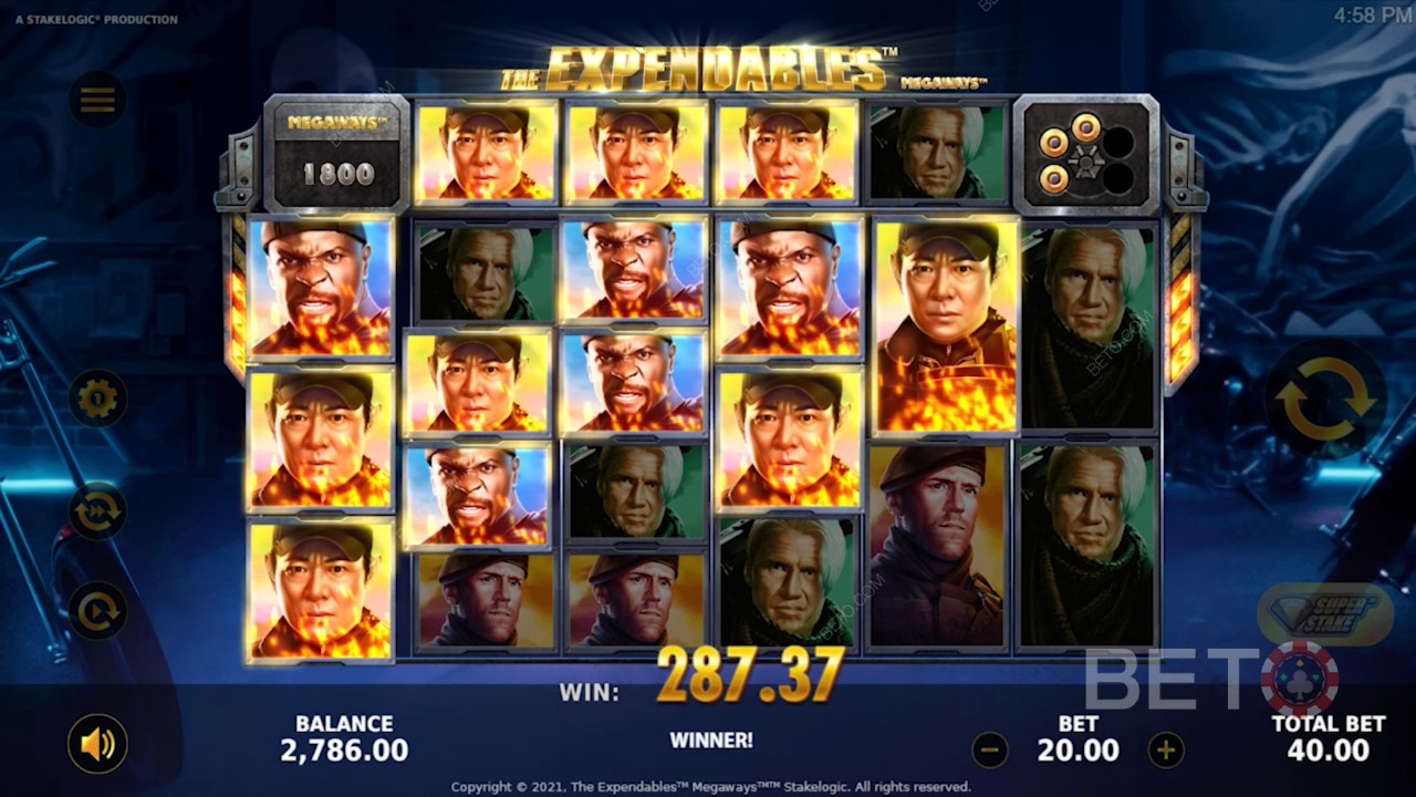 The Expendables New Mission Megaways Granskning av BETO Slots