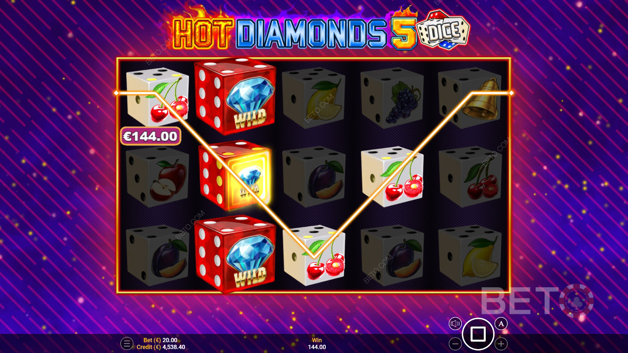 Hot Diamonds 5 Dice Spela Gratis