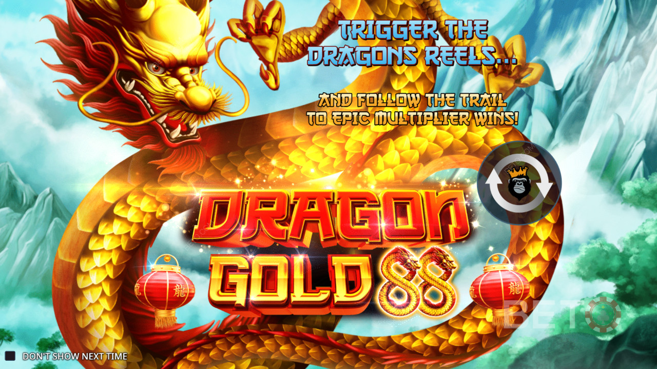 Vinn 5 000 gånger din insats i Dragon Gold 88 Slot!