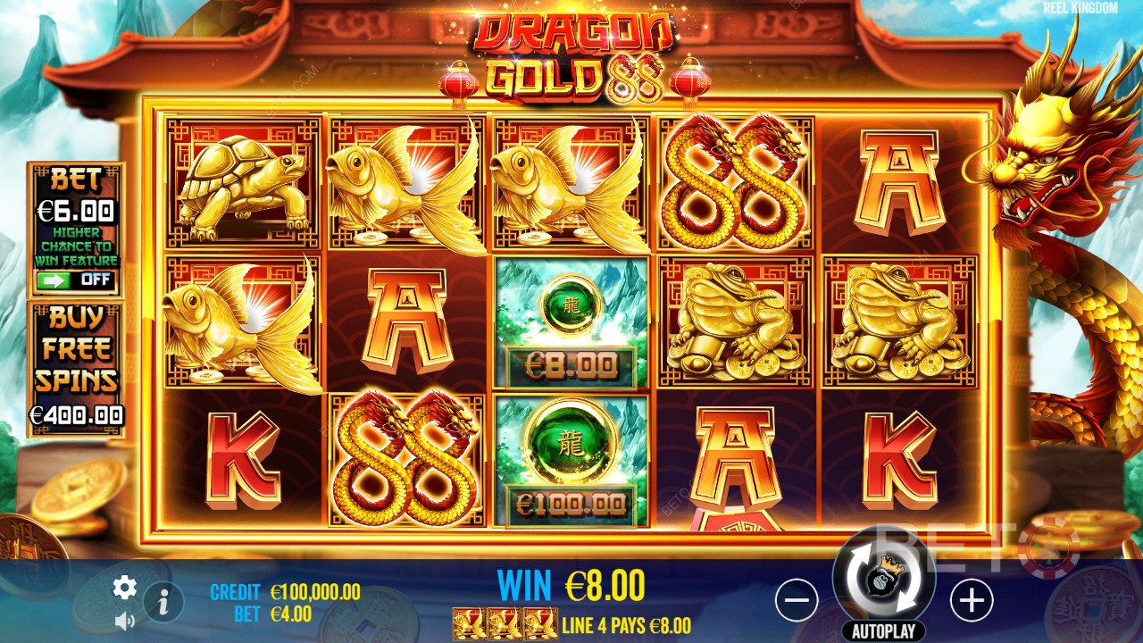 Ska du spela Dragon Gold 88?