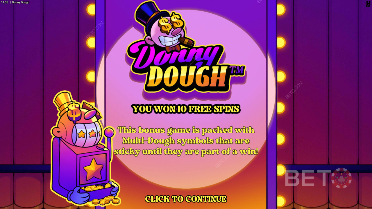 Bonusfunktioner förklarade i Donny Dough av Hacksaw Gaming