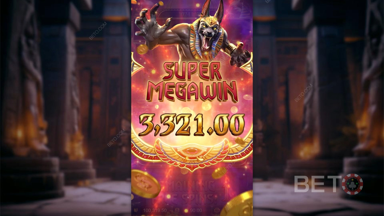 Bonusfunktioner förklaras i Anubis Wrath av PG Soft