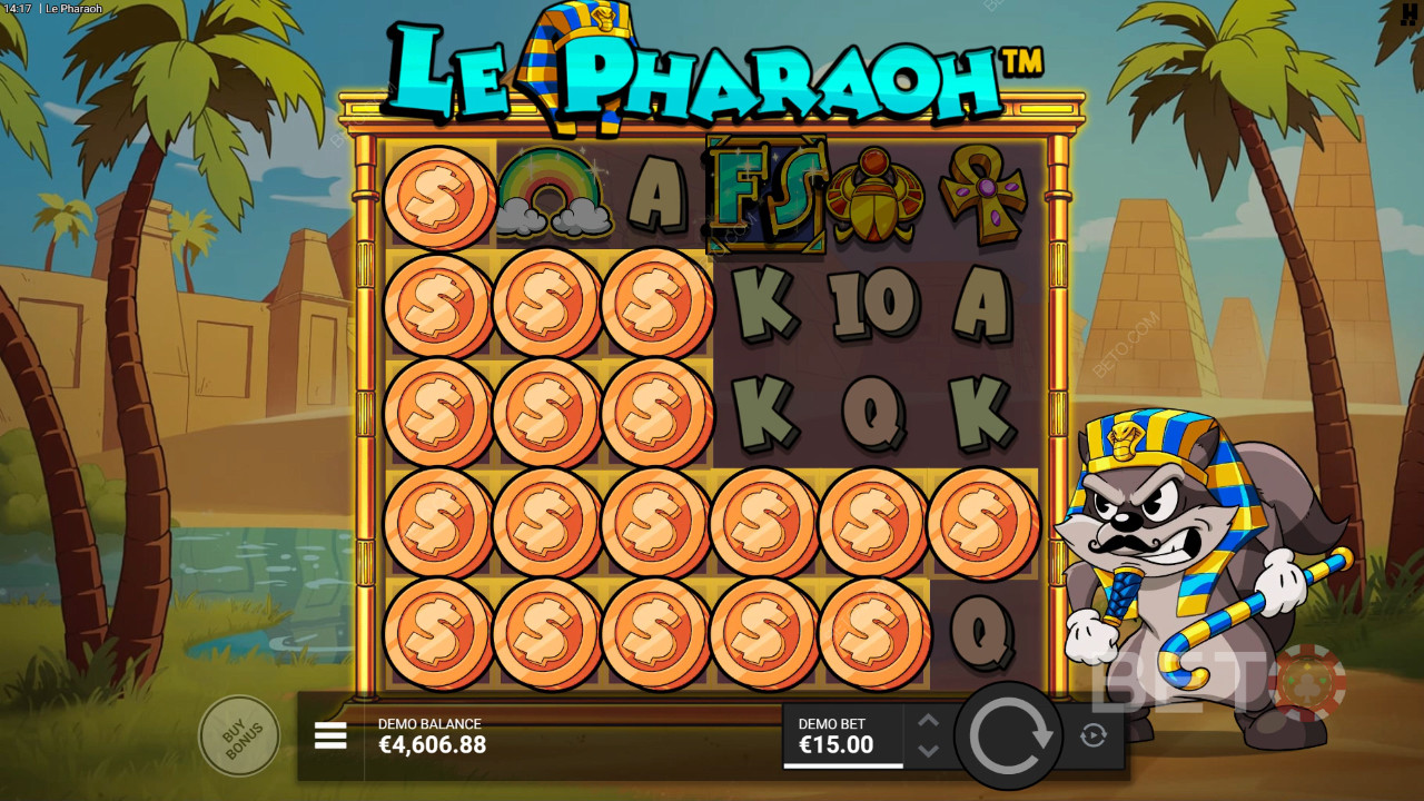 Le Pharaoh Review av BETO Slots