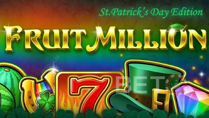 Fruit Million online slot med 8 olika skinn - St. Patricks Day Edition