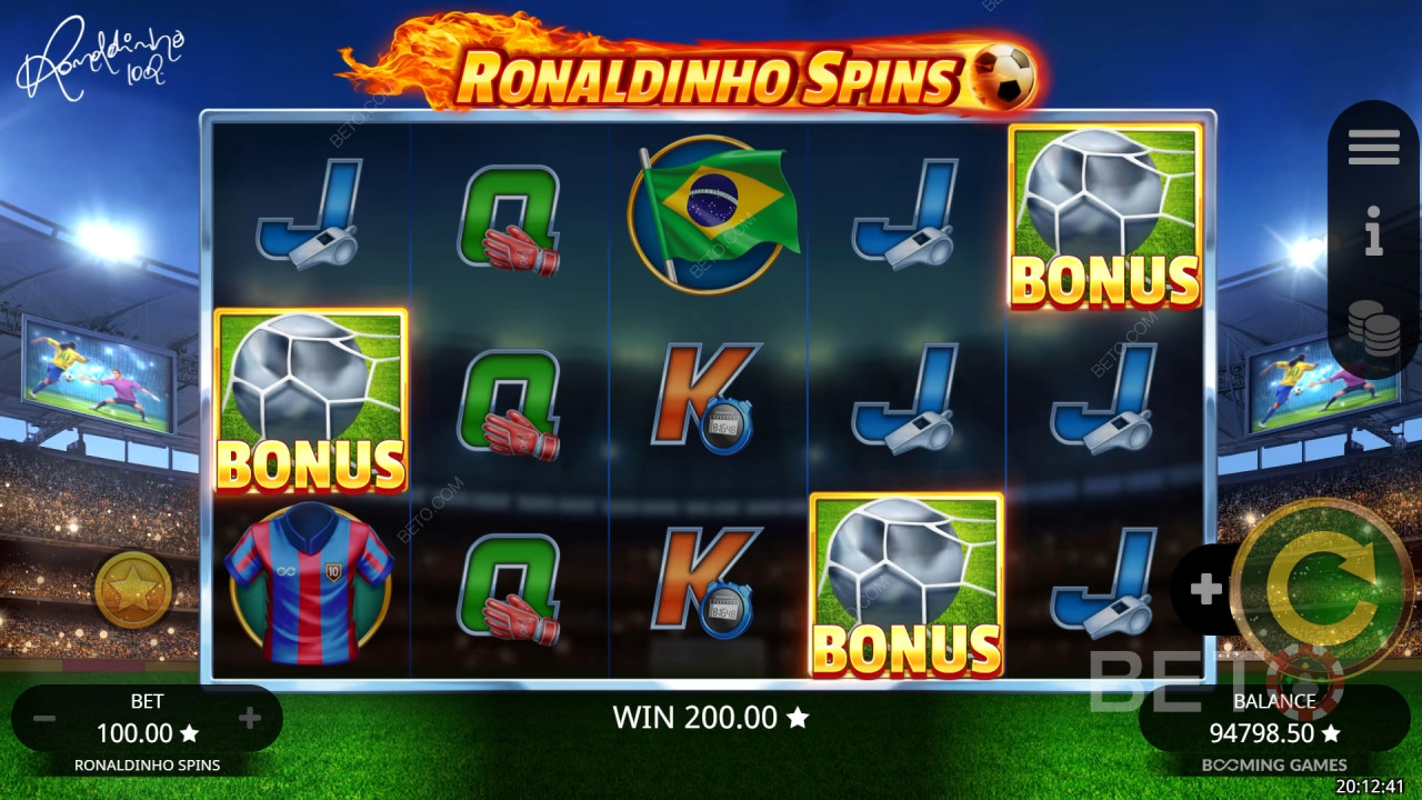 Ronaldinho Spins Spela Gratis