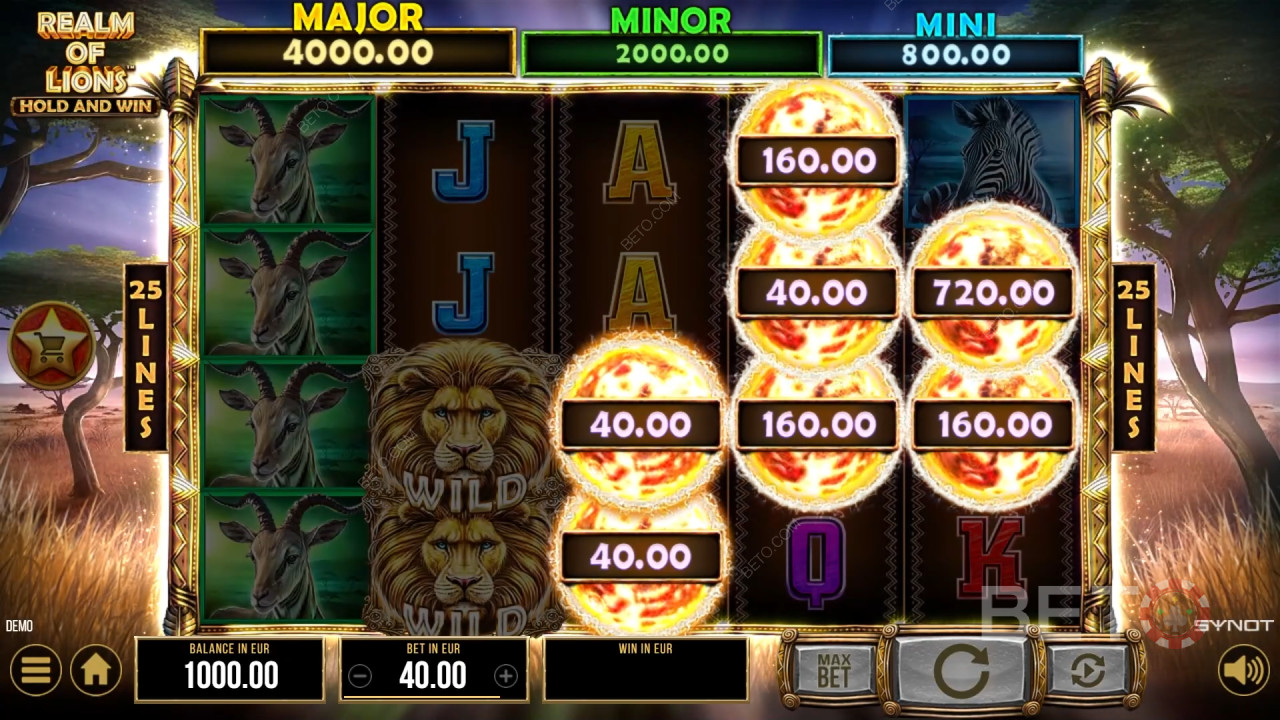 Realm of Lions Review av BETO Slots