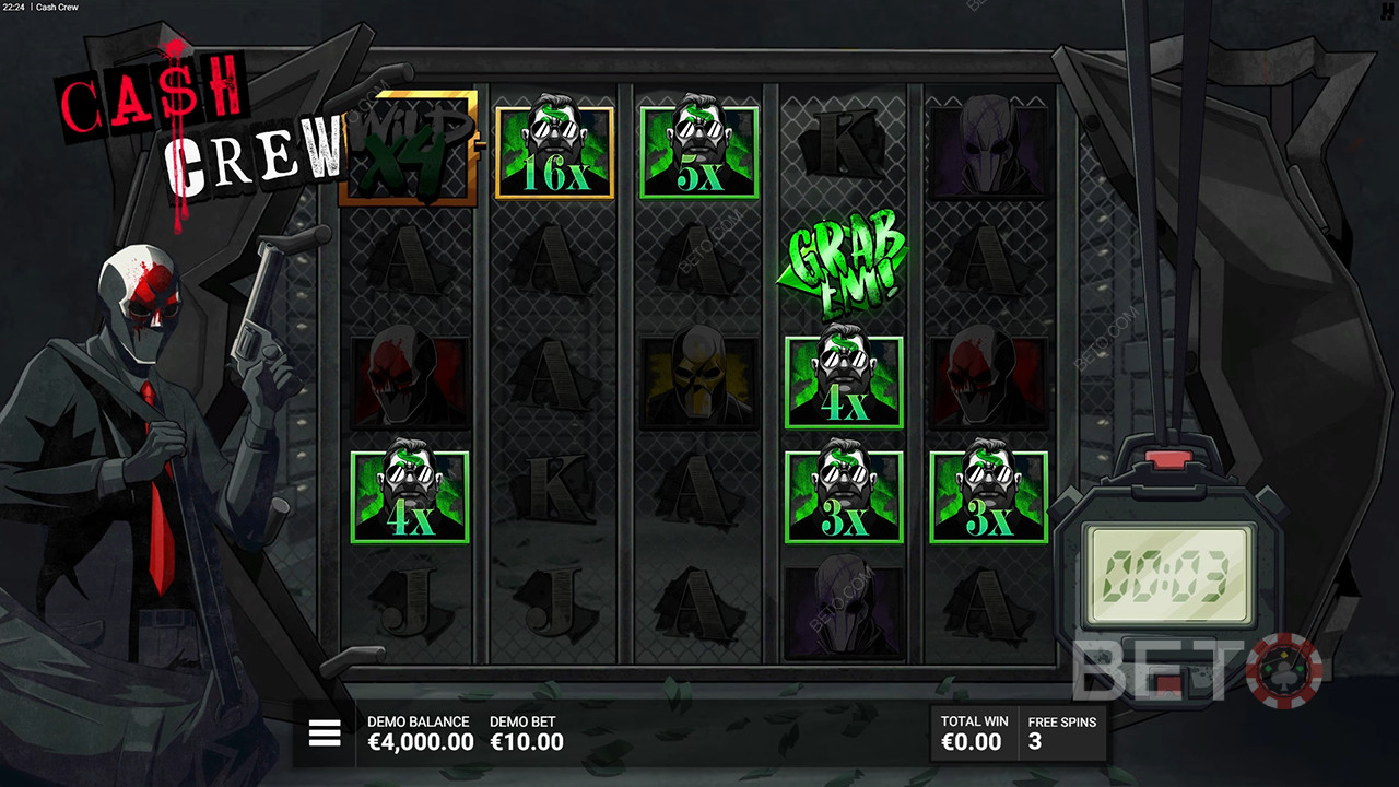 Cash Crew Review av BETO Slots