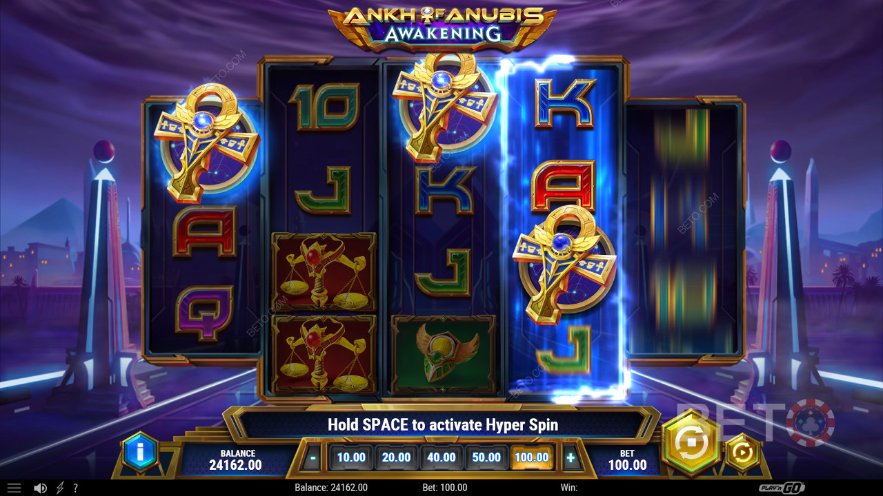 Ankh of Anubis Awakening Review av BETO Slots