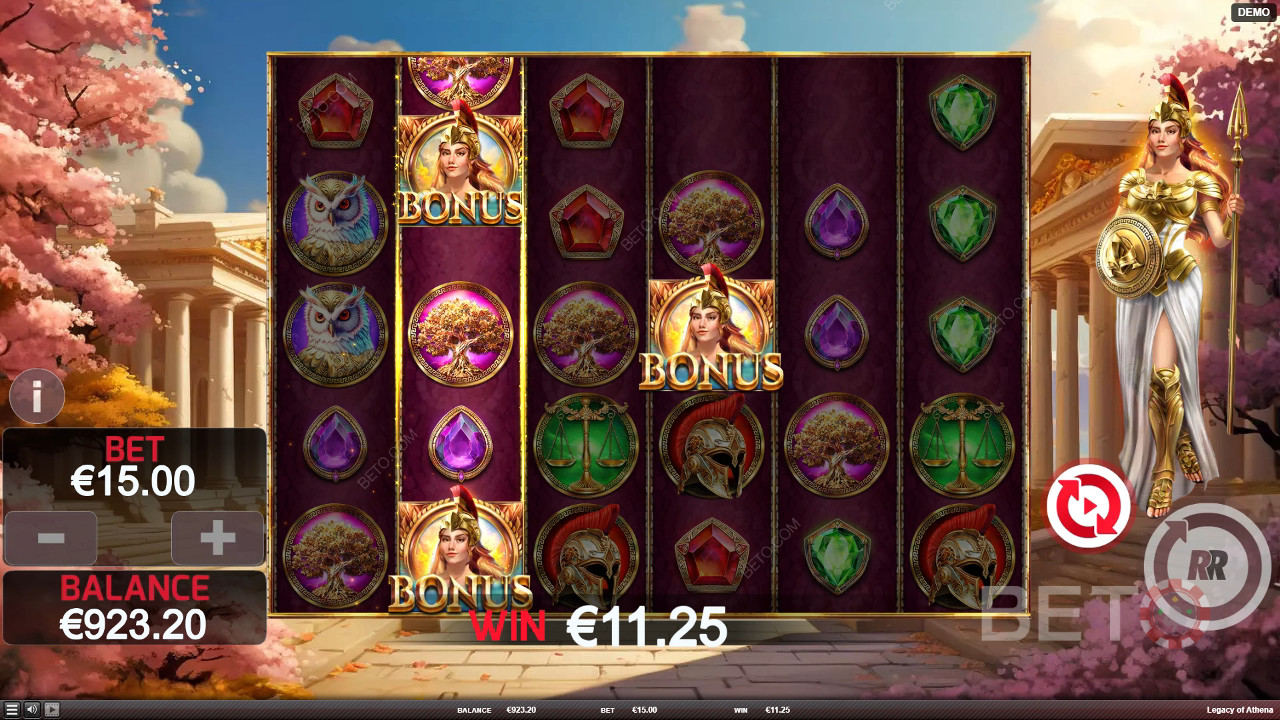 Legacy of Athena Review av BETO Slots