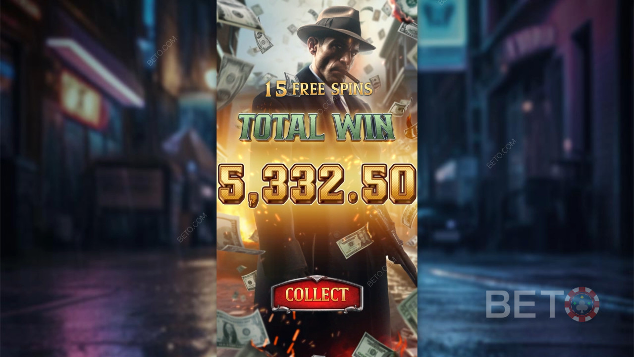 Vinn 10 000 gånger din insats i Mafia Mayhem Online Slot!