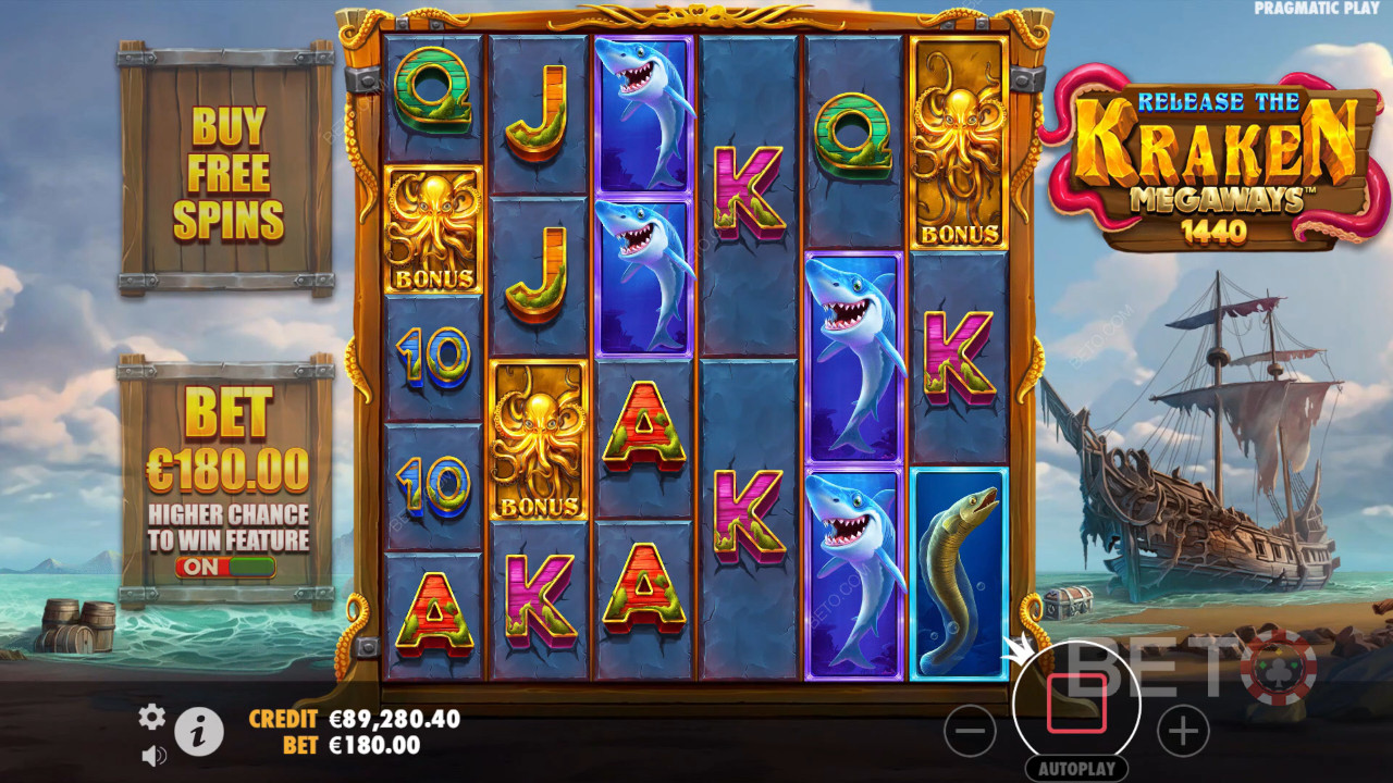 Release the Kraken Megaways Spela Gratis