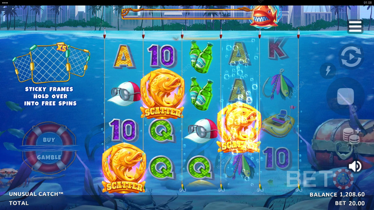 Unusual Catch Spela Gratis