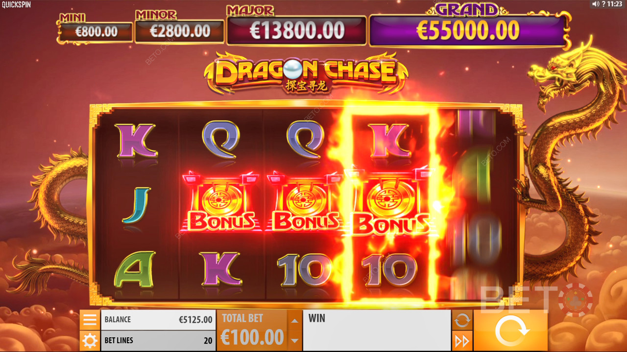 Dragon Chase Review av BETO Slots