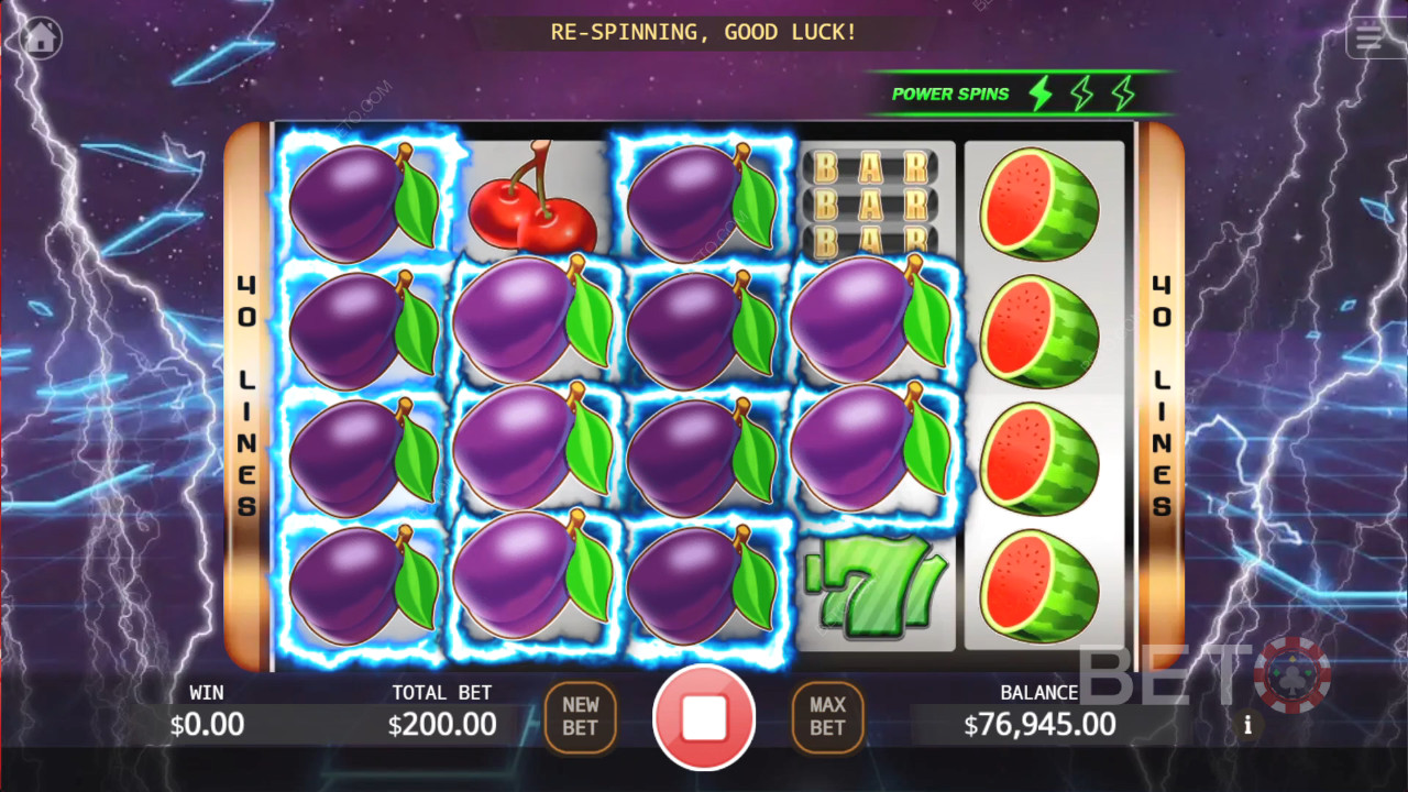 Vinn 2 500 gånger din insats i Lightning Storm Slot!