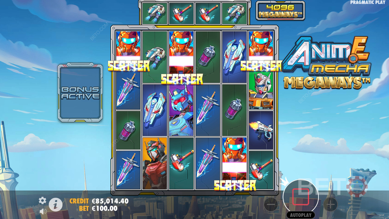 Anime Mecha Megaways Spela Gratis