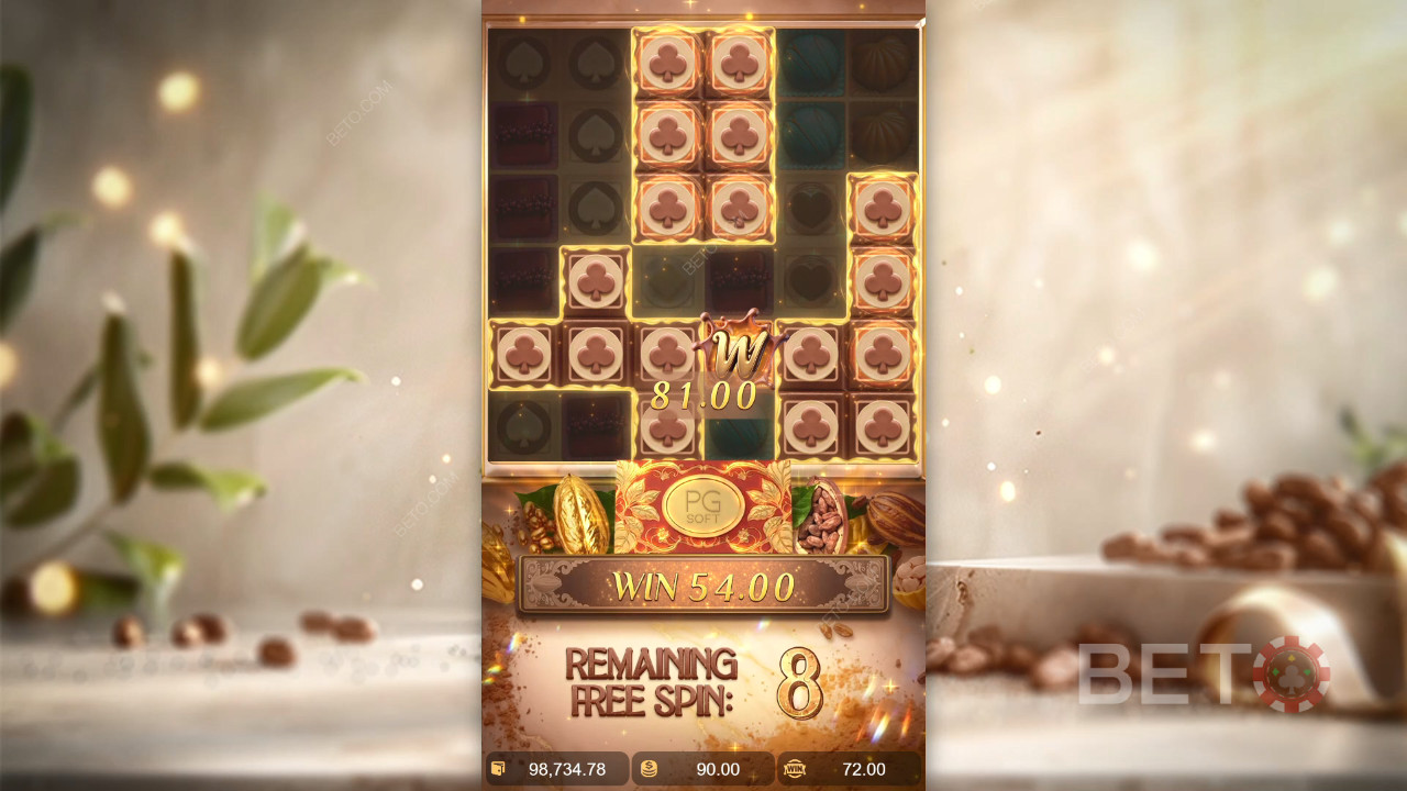 Tema och design: Dekadent chokladfantasi