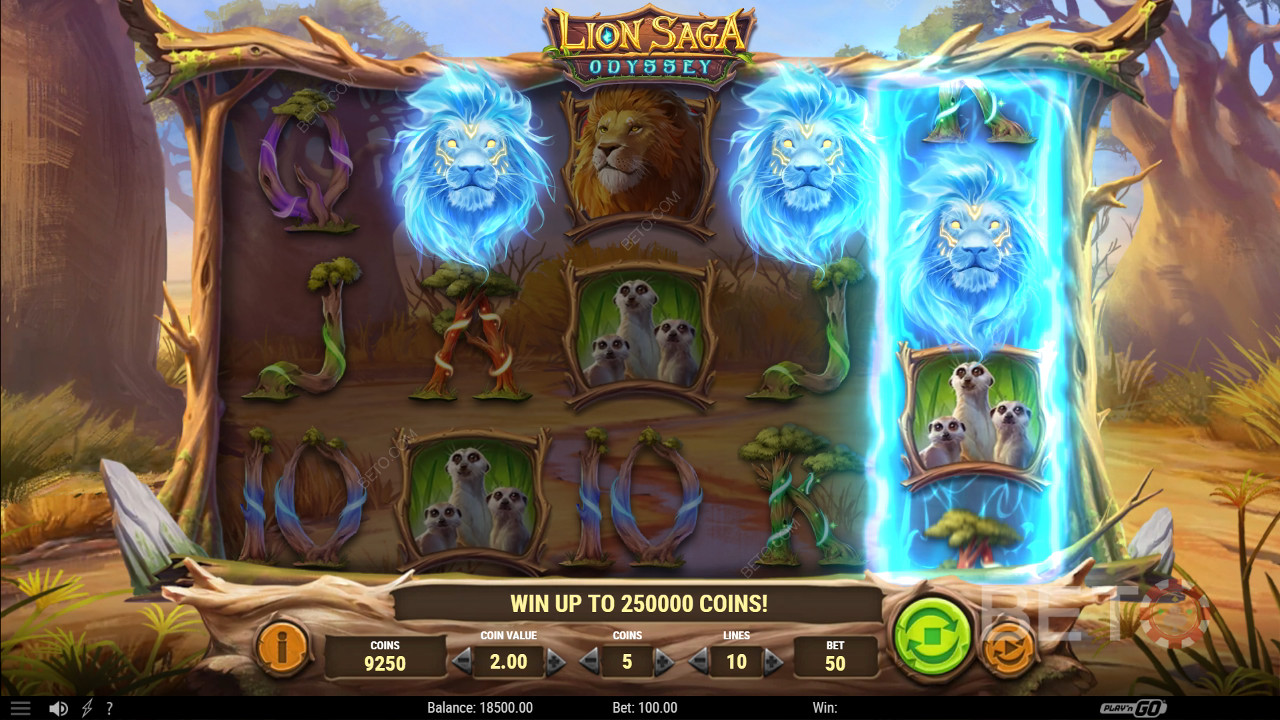 Lion Saga Odyssey Spela Gratis