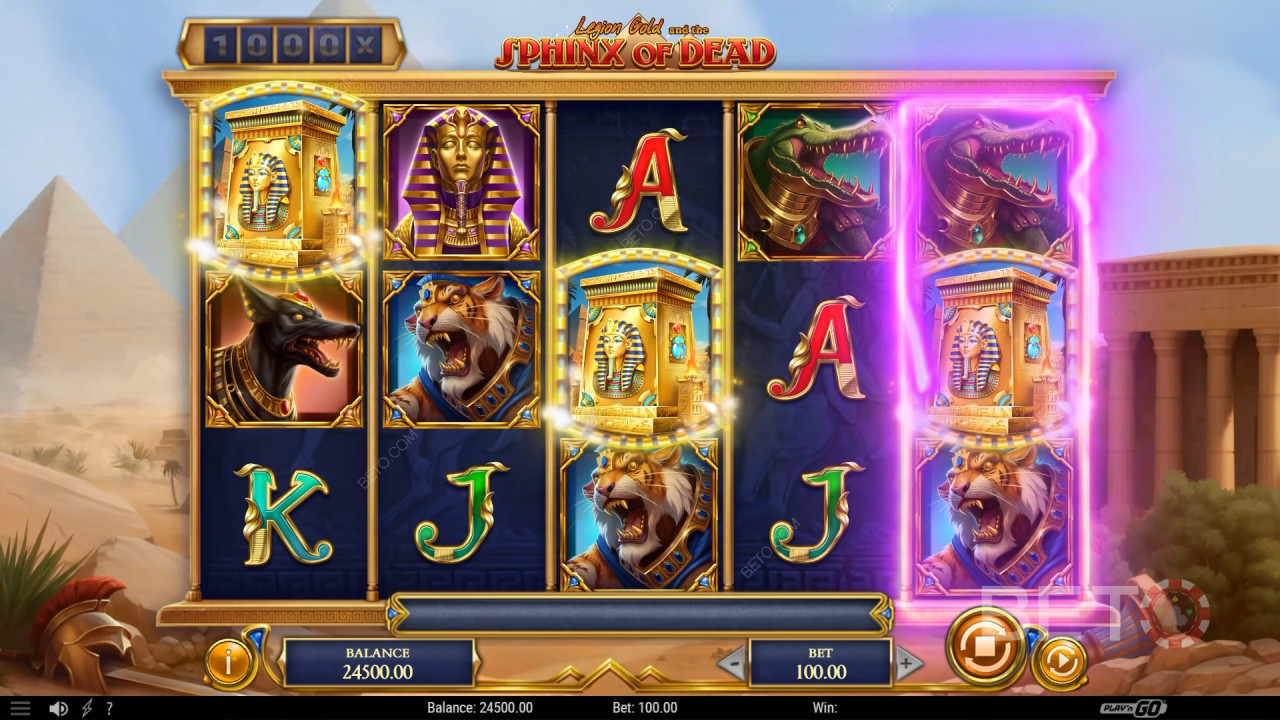 Legion Gold and the Sphinx of Dead Spela Gratis