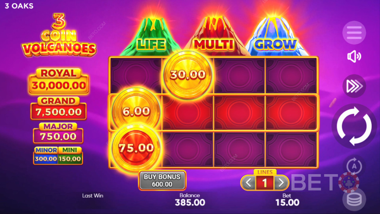 Är 3 Coin Volcanoes ett bra spel?