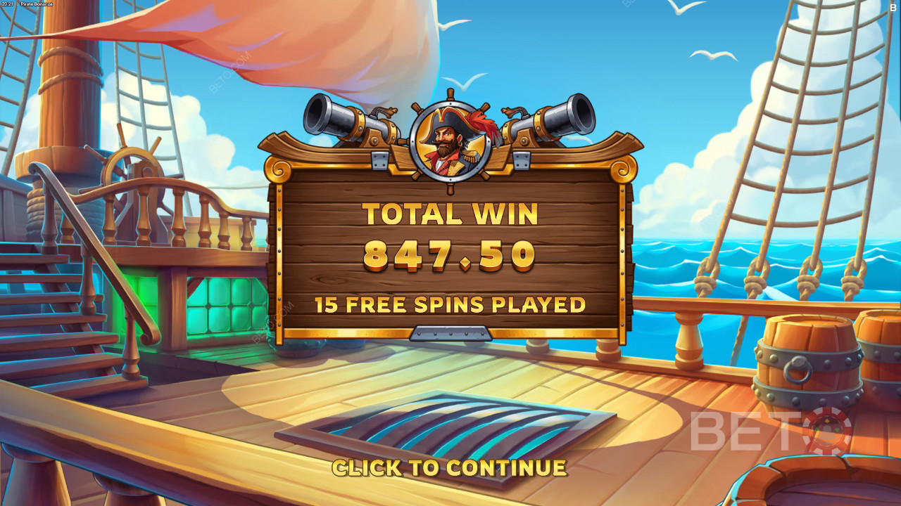 Bonusfunktioner förklaras i Pirate Bonanza av Backseat Gaming
