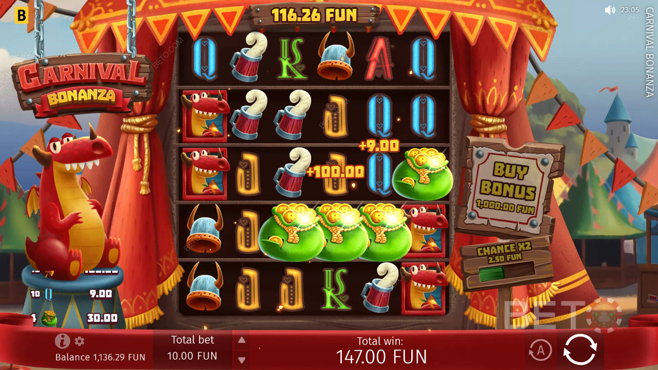 Carnival Bonanza Spela Gratis