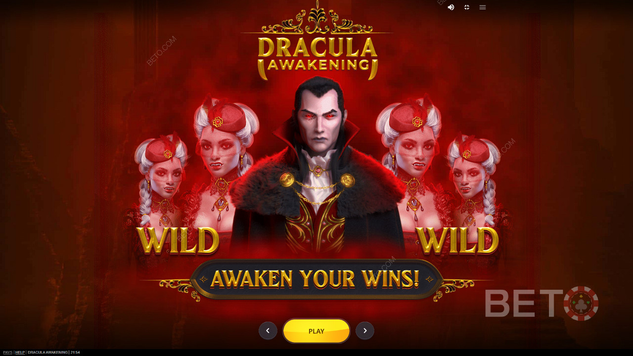 Upplev Draculas makt i Dracula Awakening online slot