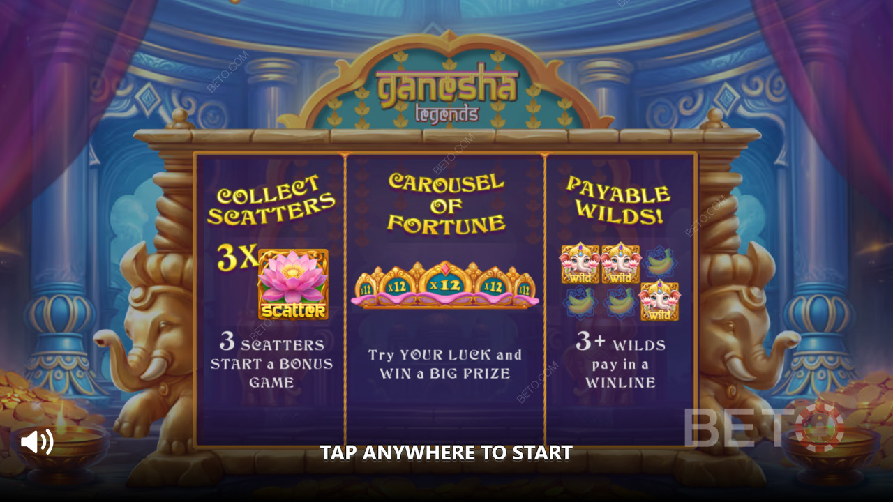 Bonusfunktioner förklaras i Ganesha Legends av Gamebeat