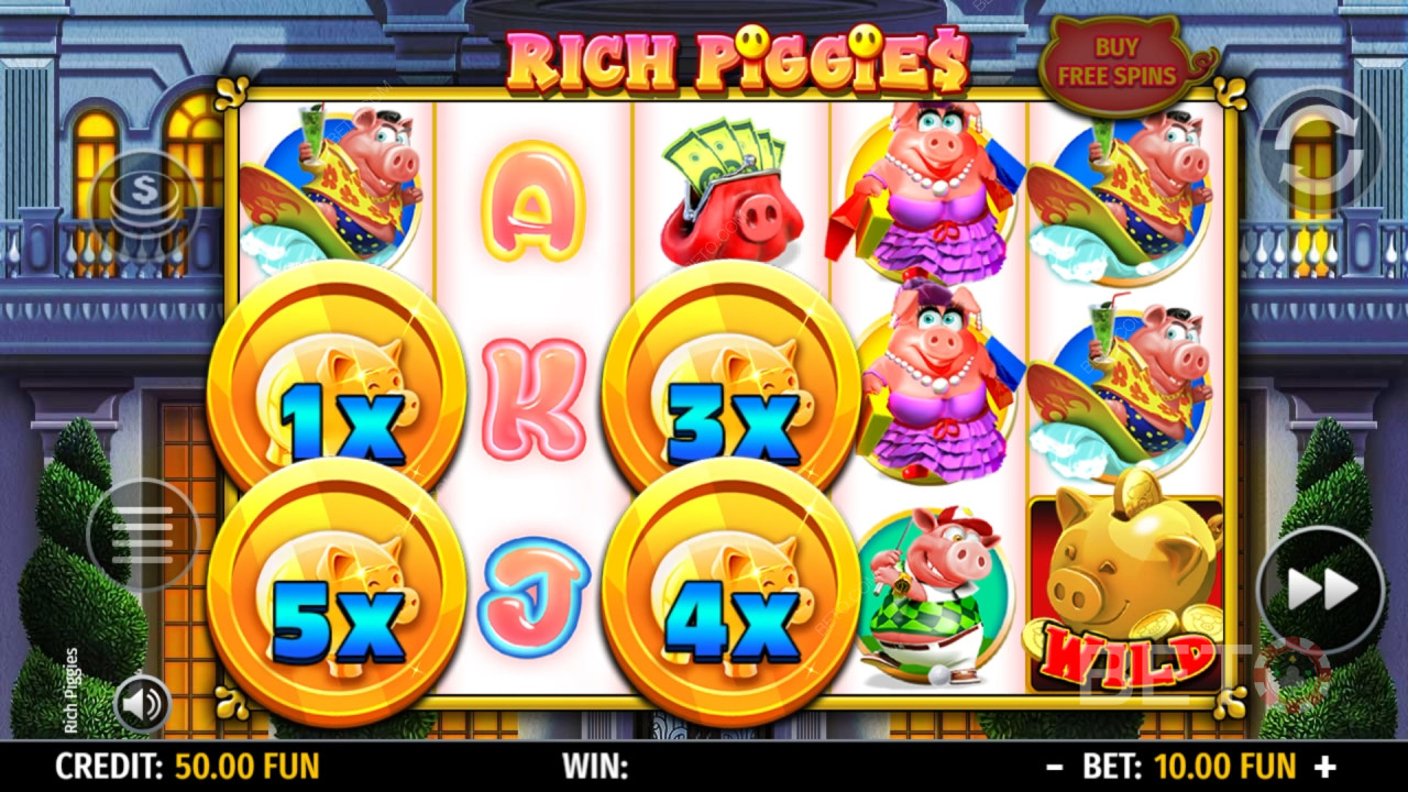 Rich Piggies Spela Gratis