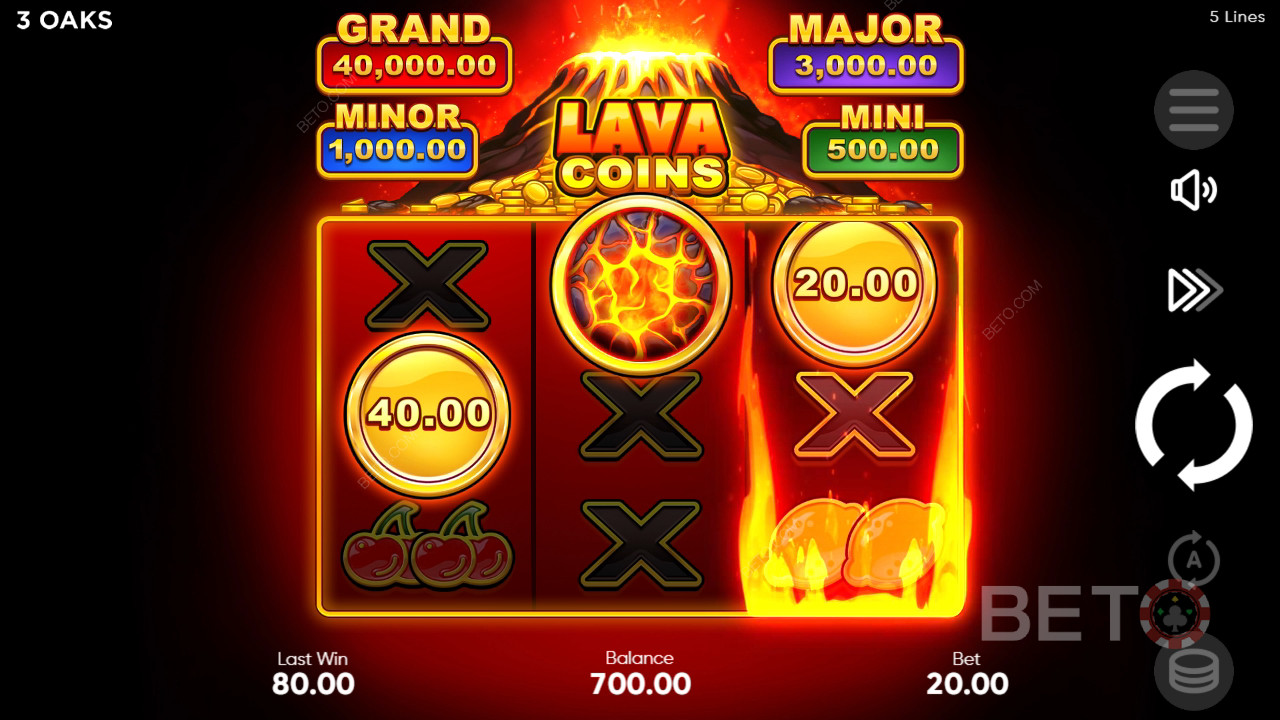 Lava Coins Spela Gratis