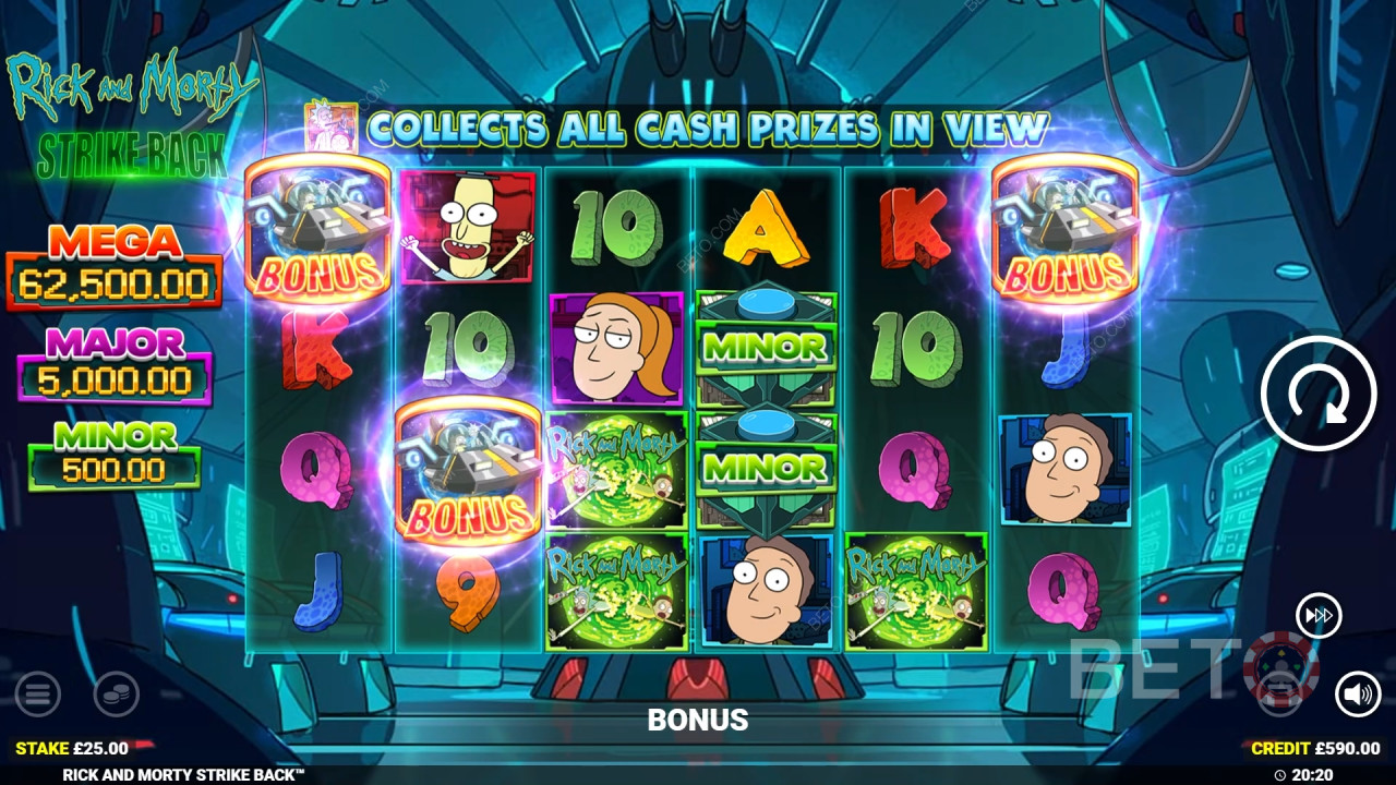 Rick And Morty Strike Back Review av BETO Slots
