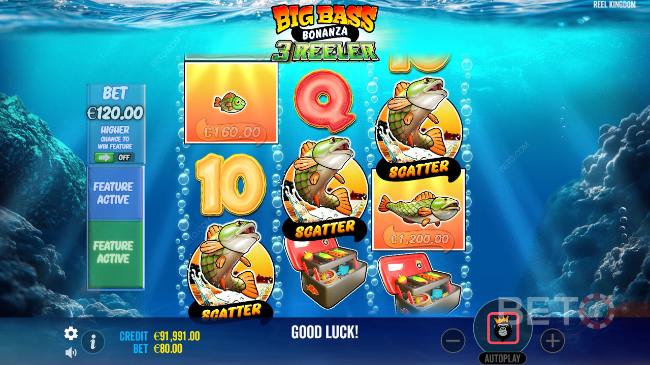 Big Bass Bonanza 3 Reeler Review av BETO Slots