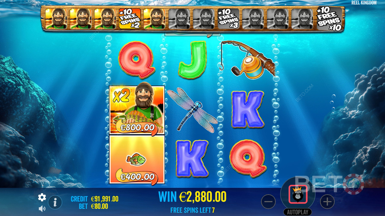 Bonusfunktioner förklaras i Big Bass Bonanza 3 Reeler by Reel Kingdom