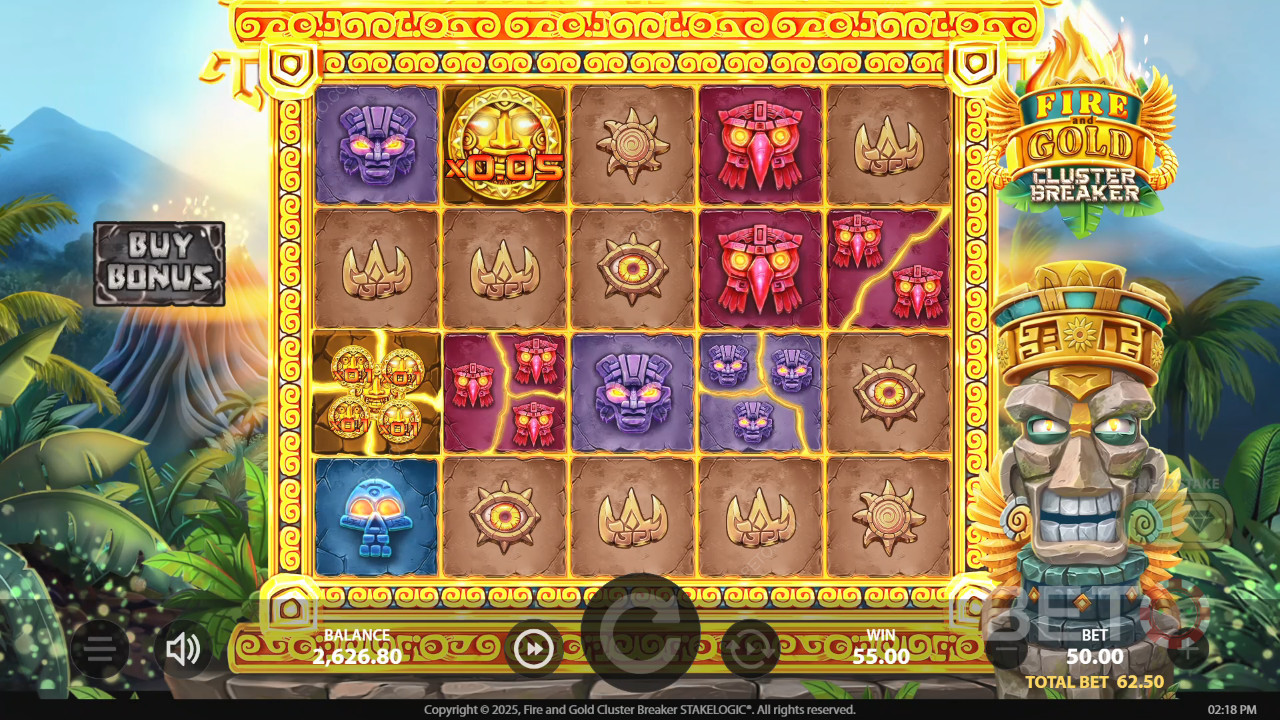 Fire and Gold Cluster Breaker Spela Gratis