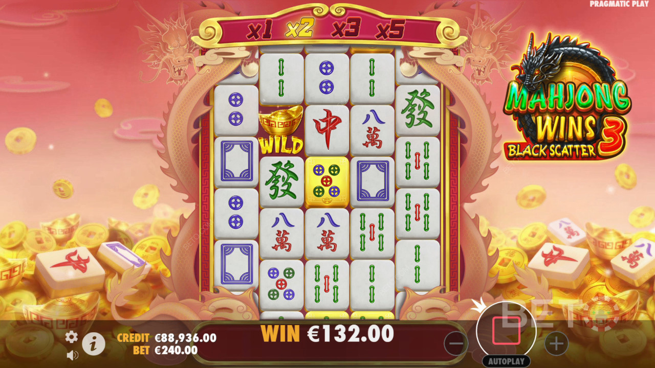 Mahjong Wins 3 - Black Scatter - Ja eller nej